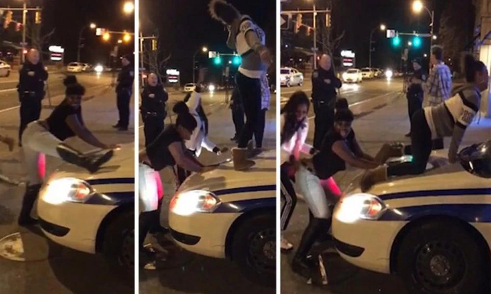 ΗΠΑ: Θύελλα αντιδράσεων με το twerking γυναικών σε όχημα της αστυνομίας